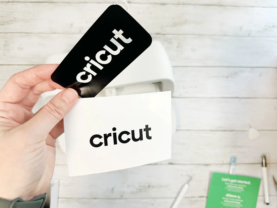 Cricut Decal removed