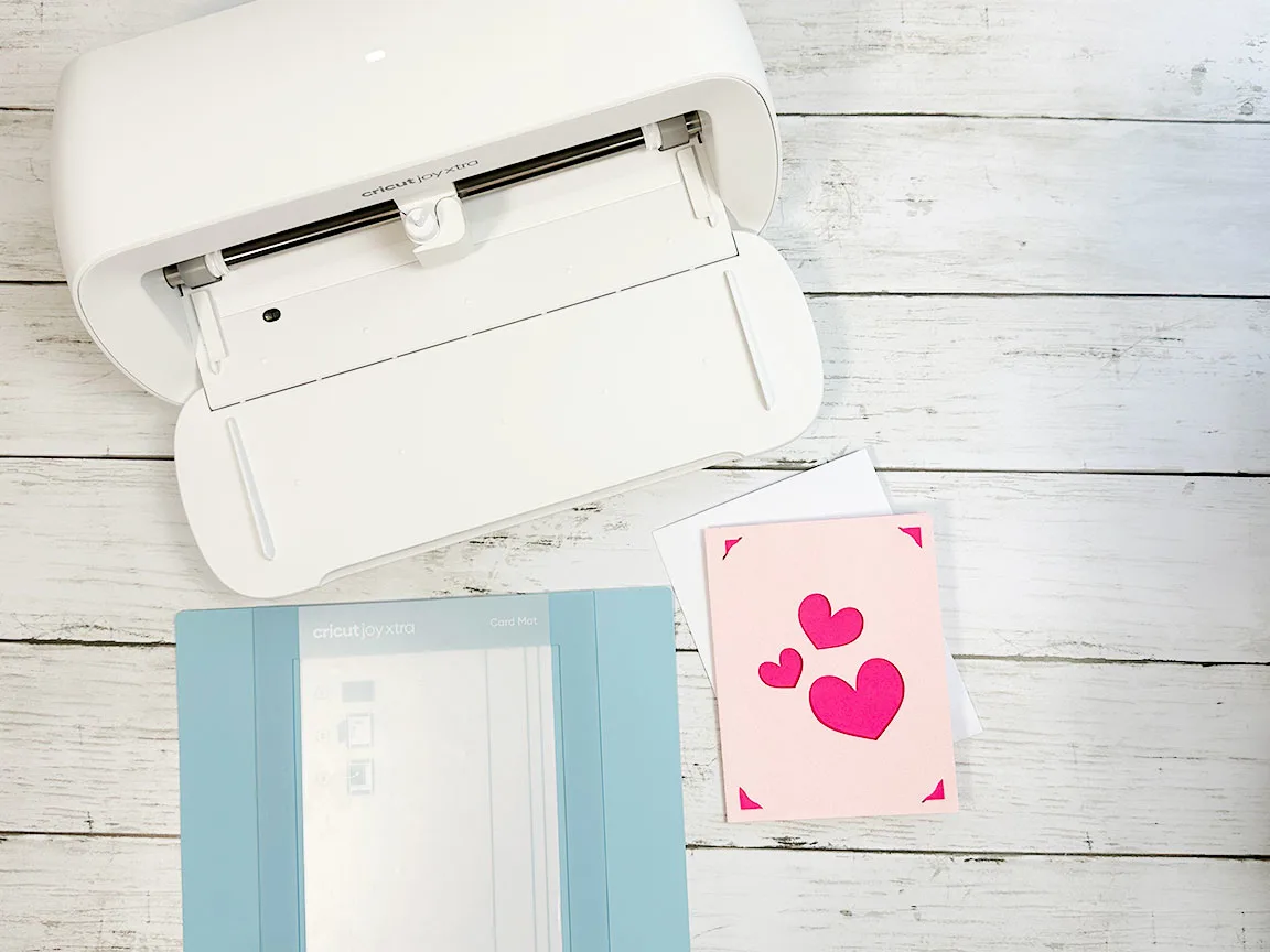 Cricut Joy Xtra Unboxing card project