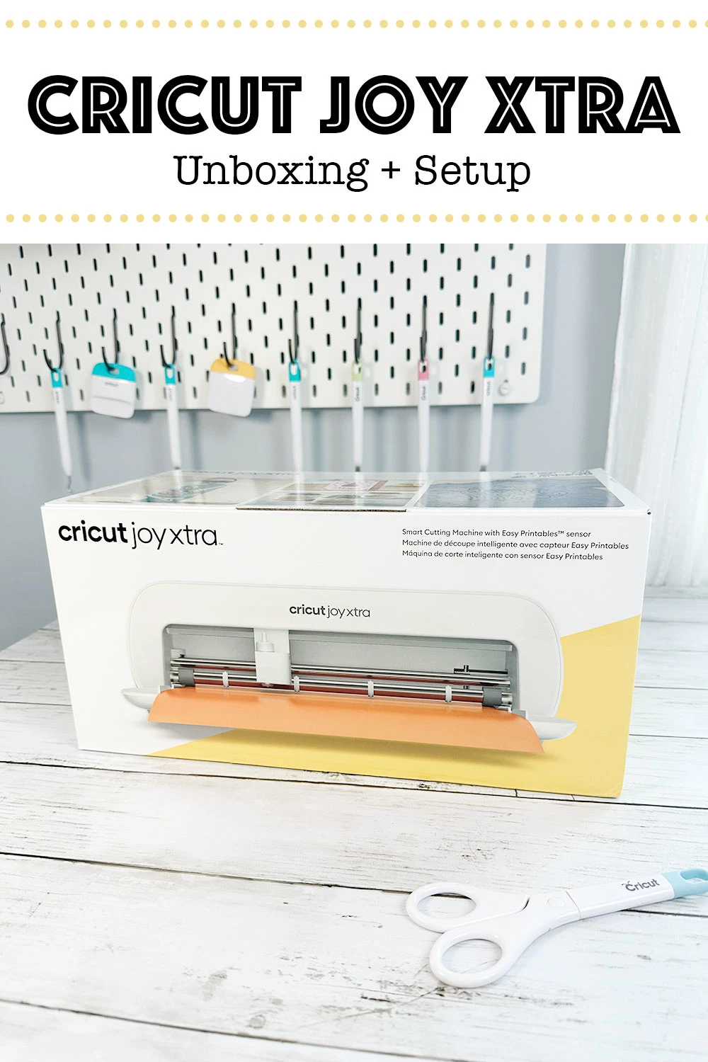 Cricut Joy Xtra Unboxing and Setup