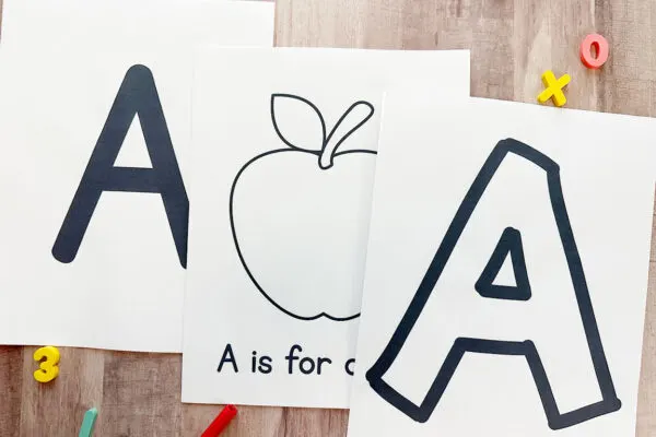 Letter A Printable PDFs