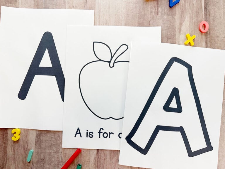 Letter A Printable PDFs