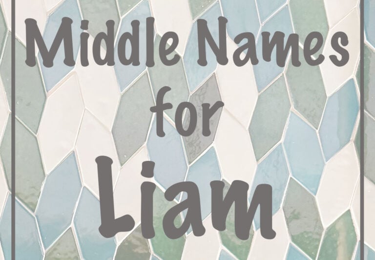 middle names for Liam