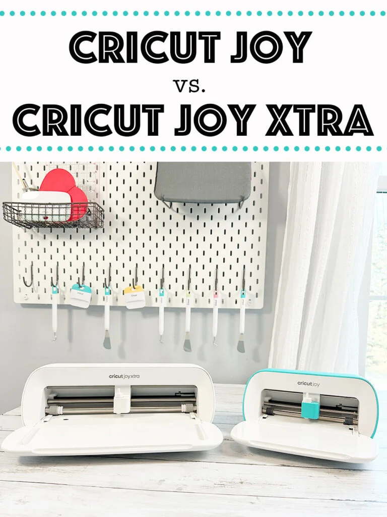 Cricut Joy vs Cricut Joy Xtra machine comparison