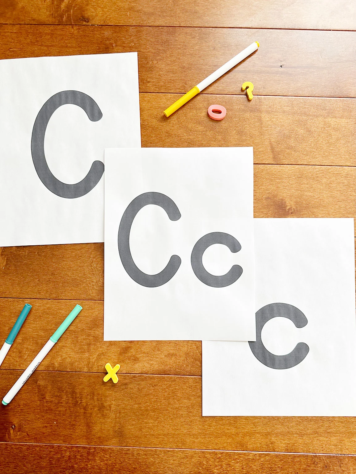 Letter C printable pdfs