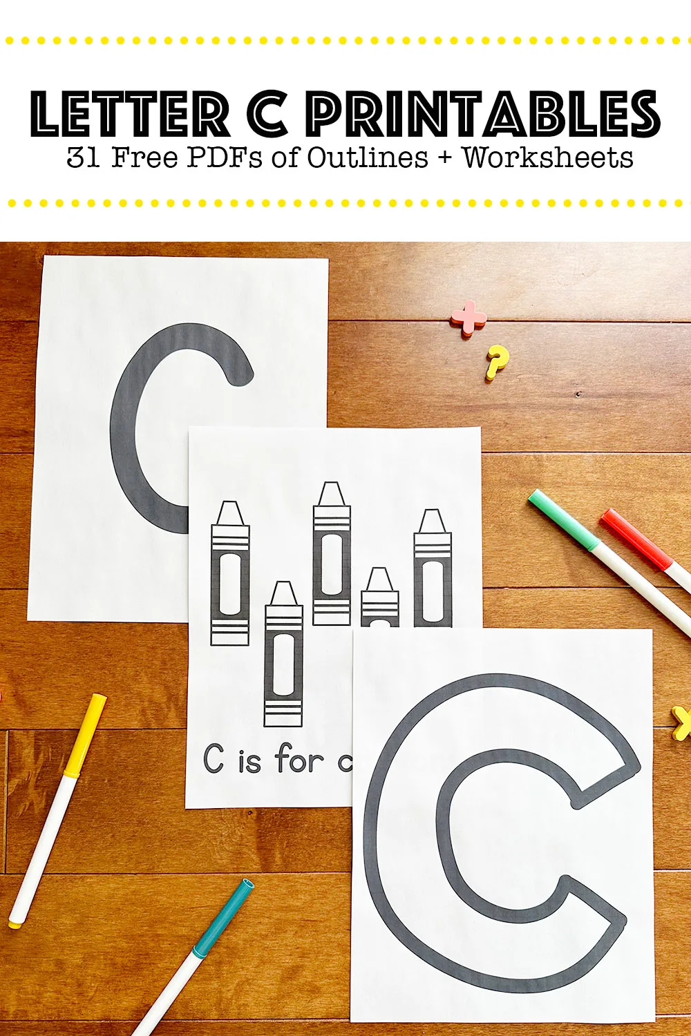 Letter C Printable PDFs