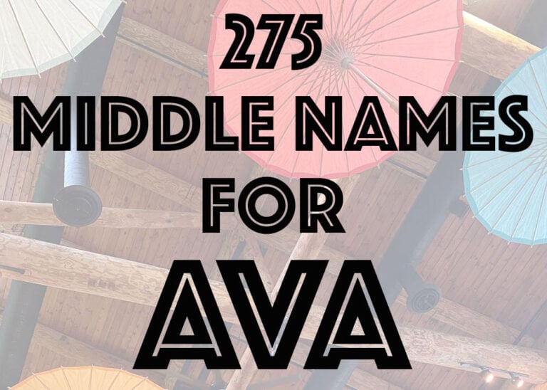 middle names for Ava