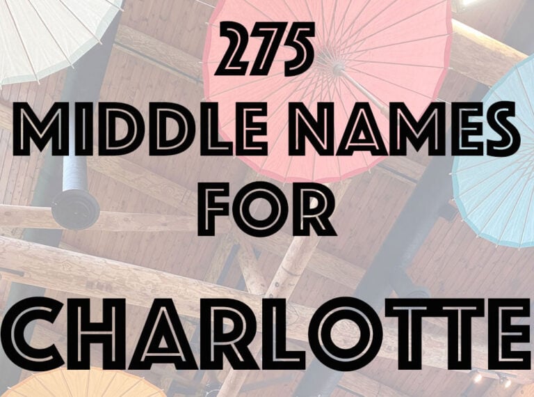 middle names for Charlotte