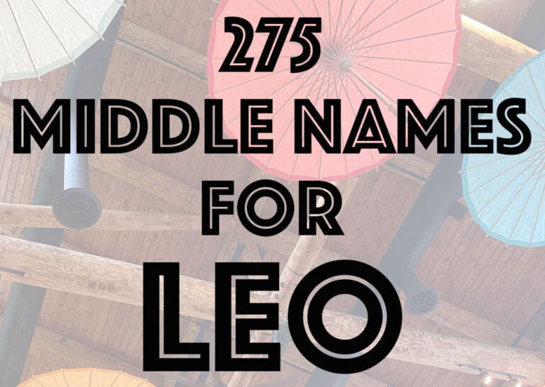 middle names for Leo